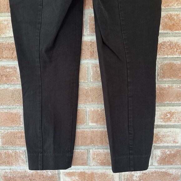 Everlane Black Tapered Ankle Pants Size 2 - Picture 5 of 9